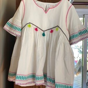 Cute tasseled top by Cat and Jack